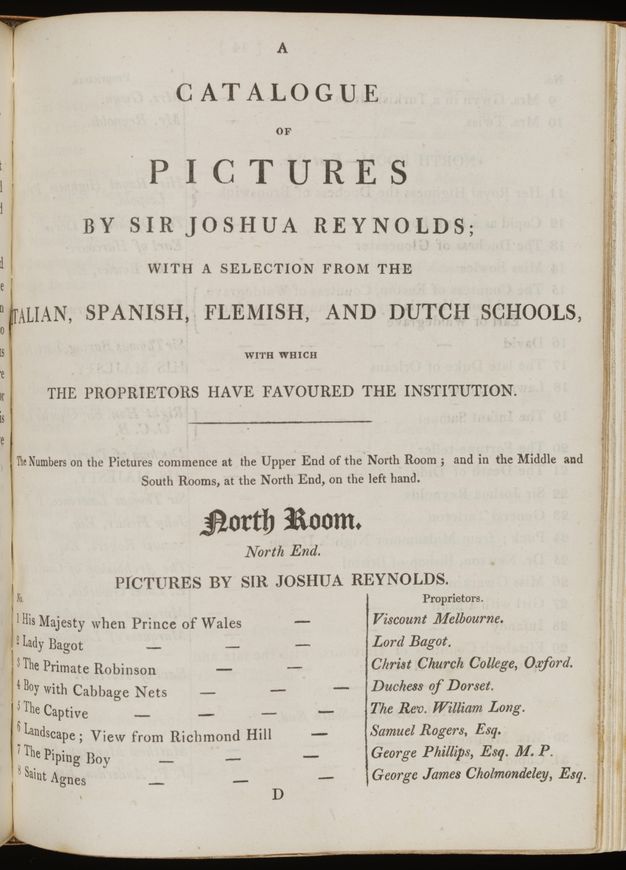 Page of a magazine: Title page with text in all caps.